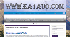 Desktop Screenshot of ea1auo.com